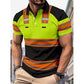 👕 Reflecterend heren-shirt met korte mouwen en hoge zichtbaarheid
