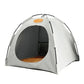 Huisdierentent Nest™ – Krasbestendig & Duurzaam | Draagbaar | Beige / Koffie / Grijs