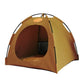 Huisdierentent Nest™ – Krasbestendig & Duurzaam | Draagbaar | Beige / Koffie / Grijs