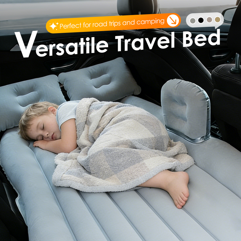 🚗🛏️Opblaasbaar luchtbed voor in de auto – reisbed