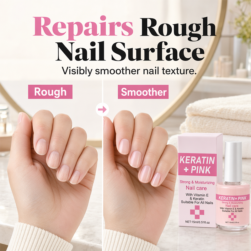 ✨Koop 1 krijg 1 gratis✨Keratine nagelversterker & -crème – Herstelt & geeft een glanzende finish 🌟