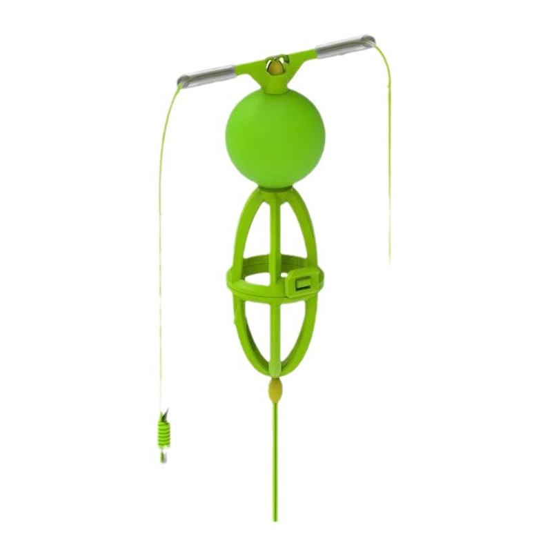 🎣 Bottom-up vissysteem met voermand – verknoopvrij, werpt ver en houdt aas perfect op de bodem.