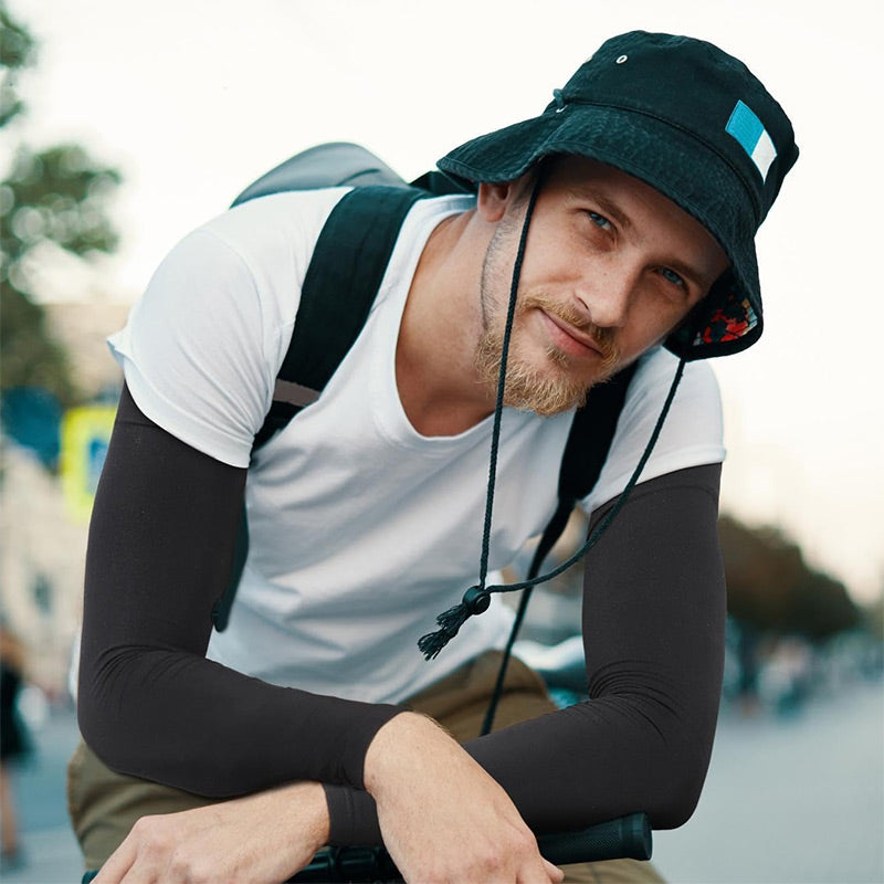 🧤AANBIEDING 50% KORTING🌿Verkoelende sportcompressiemouwen – UPF 50+ UV-bescherming, anti-transpiratie, ademend – Perfect voor hardlopen, fietsen, golf of buitenwerk 🚴‍♂️🏃‍♀️