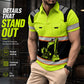 📢📢50% KORTING !! ⏰Casual herenshirt met Excavator-print