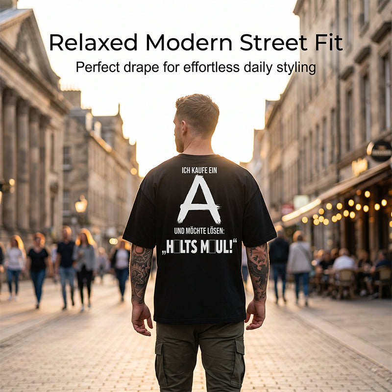 🎉 LIMITED TIME 50% OFF! 👕 Back-Print Street Tee – Urban Edge Statement ✨