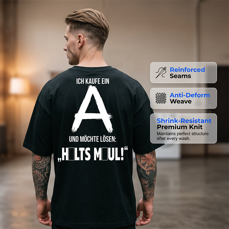 🎉 LIMITED TIME 50% OFF! 👕 Back-Print Street Tee – Urban Edge Statement ✨