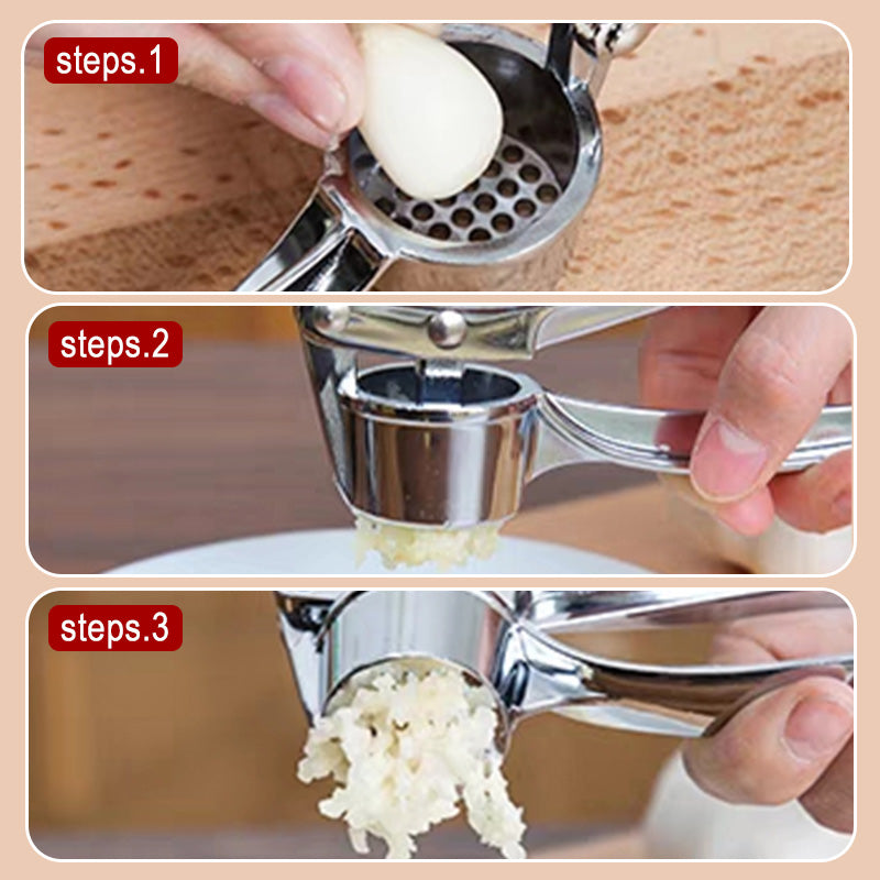 ⏳ FLASH SALE! ✨ Zeg Vaarwel tegen Hakken | Eén Pers en Fijne Pasta 🧄 | Geen Geur, Geen Vieze Handen | HALF PRICE 🎉