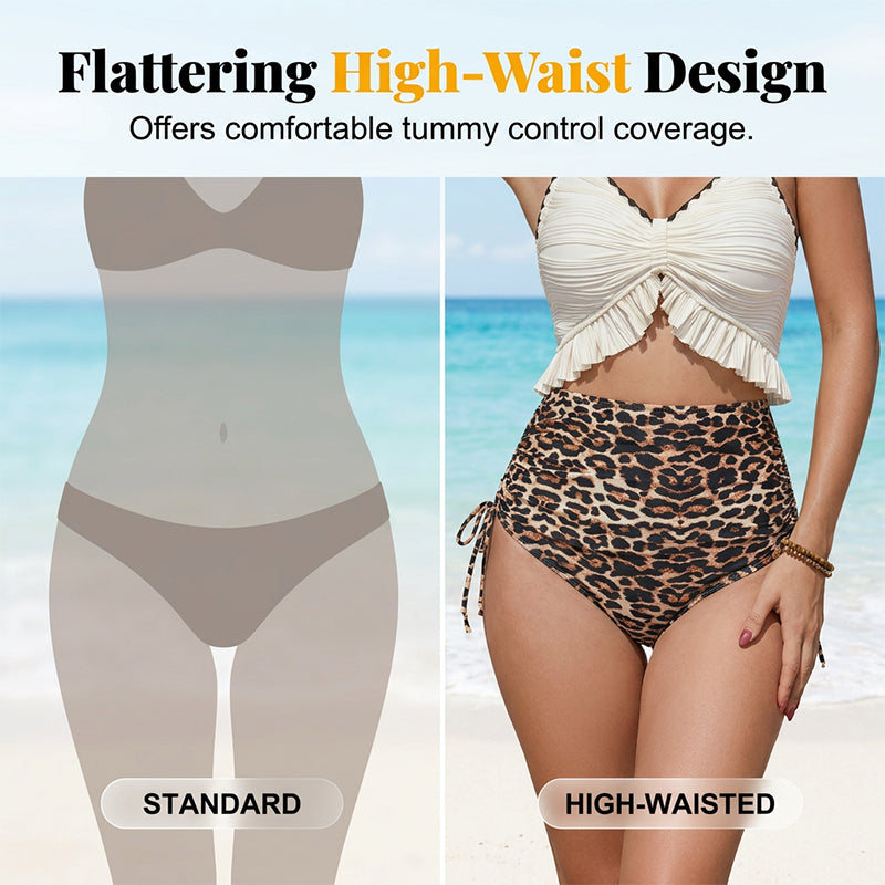 Stijlvolle bikini met luipaardprint voor dames
