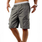 Casual cargoshorts voor heren met elastische tailleband