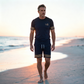 Heren zomer 2-delige casual set met T-shirt en shorts