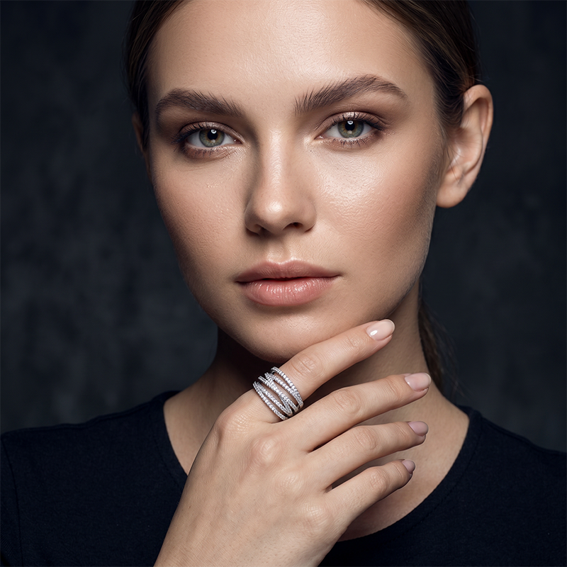 Verstelbare multi-band crossover ring