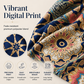 🔥Mandala Print Batwing Mouwen Top | Digitale Druk Vervaagt Niet | Relaxte & Ademende Pasvorm | Kreukvrij & Strijkvrij | Meerdere Kleuren S-2XL