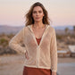 🧶 Luchtige Gebreide Rits Cardigan | Ademend Opengewerkt Design | Zomers & Veelzijdig | Maat S–2XL ✨