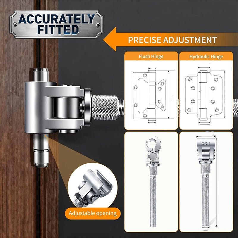 🚪🔧 50% KORTING! Alsof je een chiropractor voor je kastdeur hebt die élke kier en scheve hoek rechtzet! Roestvrij, 1 sleutel, en geen deur hangt ooit nog scheef.