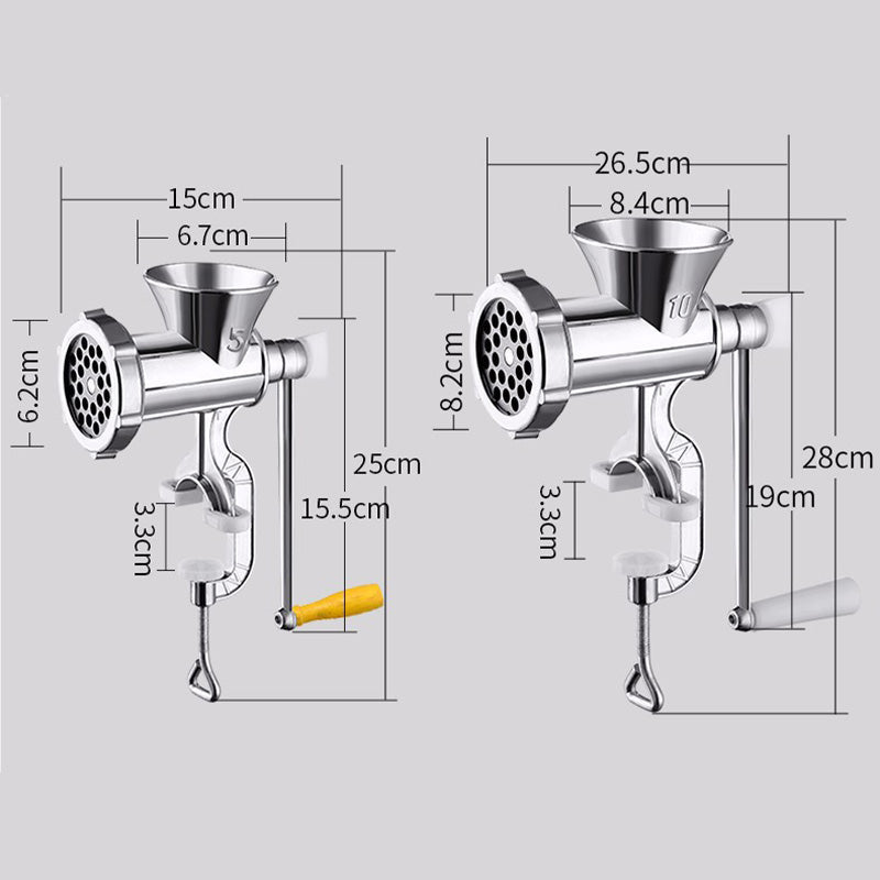 2-in-1 Multifunctionele Vleesmolen & Worstenvuller