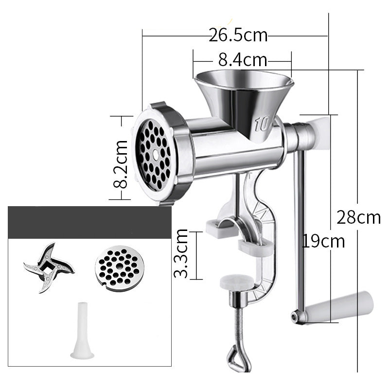 2-in-1 Multifunctionele Vleesmolen & Worstenvuller