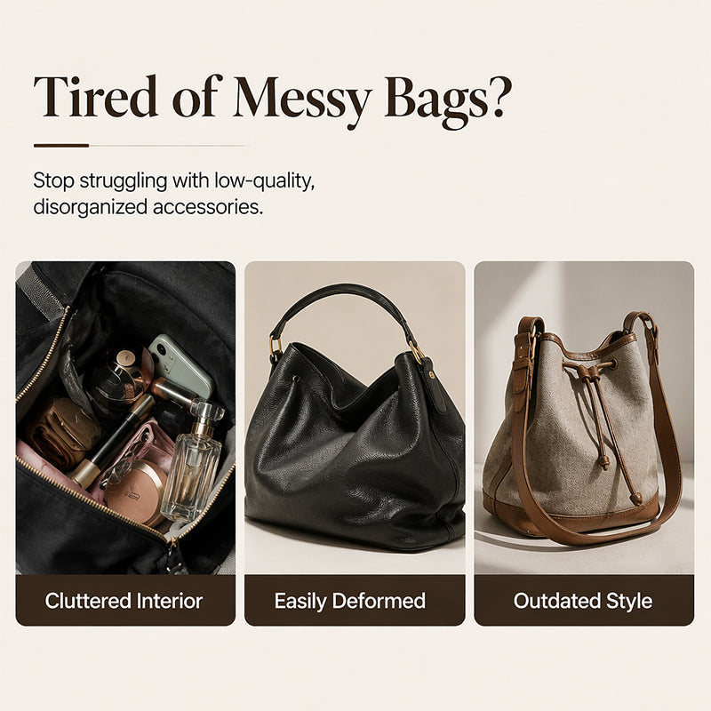 Dames Bucket Bag Chique Schouder- en Crossbodytas