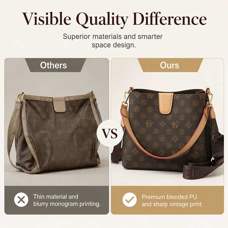 Dames Bucket Bag Chique Schouder- en Crossbodytas