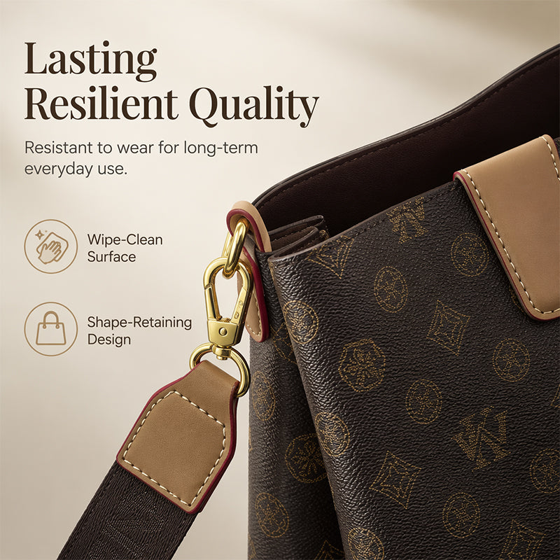 Dames Bucket Bag Chique Schouder- en Crossbodytas