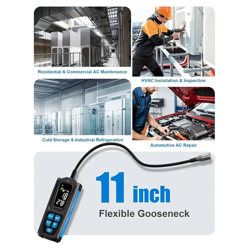 📢📢 50% KORTING !! ⏰ Oplaadbare Halogeen Lekdetector voor Airconditioners