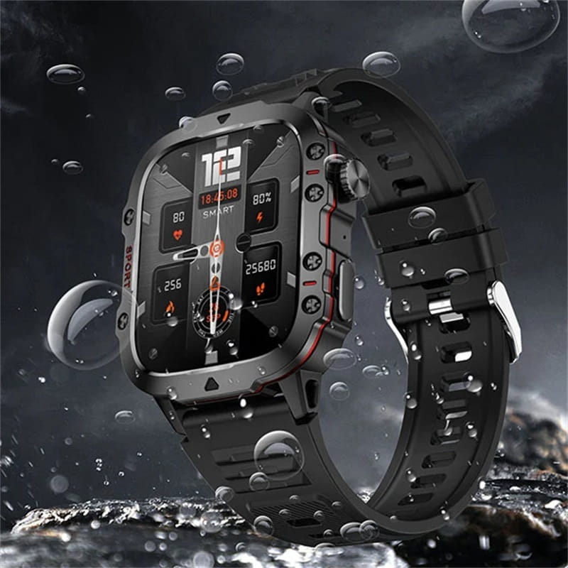 Robuust smartwatch voor buiten - 100+ sportmodi