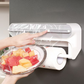 ⏳Time-Limited Special⏰3-in-1 Magnetic Kitchen Wrap Dispenser – Built-in Cutter Plastic Wrap Foil Dispenser with Paper Towel Holder, No Drilling Wall Mount Kitchen Organizer for Fridge & Cabinet