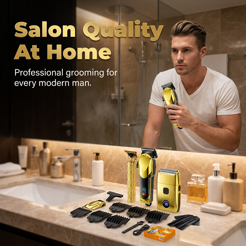 Professionele Heren Elektrische Haartrimmer Set
