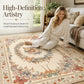 Easy-Care Floral Area Rug