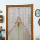 Lace Short Door Curtain with Tassels