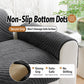 🛋️ Winterkussen van katoenfluweel, antislip, zachte bankhoes