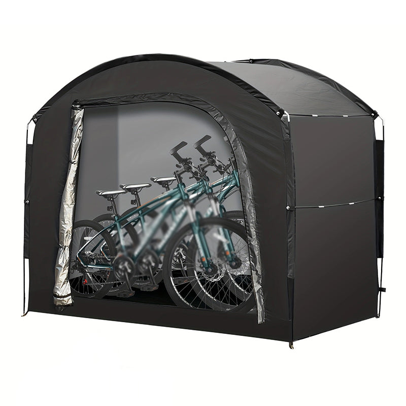 🚵‍♂️ Waterdichte Fietsenstallingstent – Beschermt Tegen Regen, Zon & Stof | Stevig Frame | Grote Capaciteit | Ideaal voor Fietsen, E-Bikes & Tuingereedschap ⛺