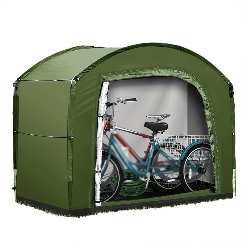 🚵‍♂️ Waterdichte Fietsenstallingstent – Beschermt Tegen Regen, Zon & Stof | Stevig Frame | Grote Capaciteit | Ideaal voor Fietsen, E-Bikes & Tuingereedschap ⛺