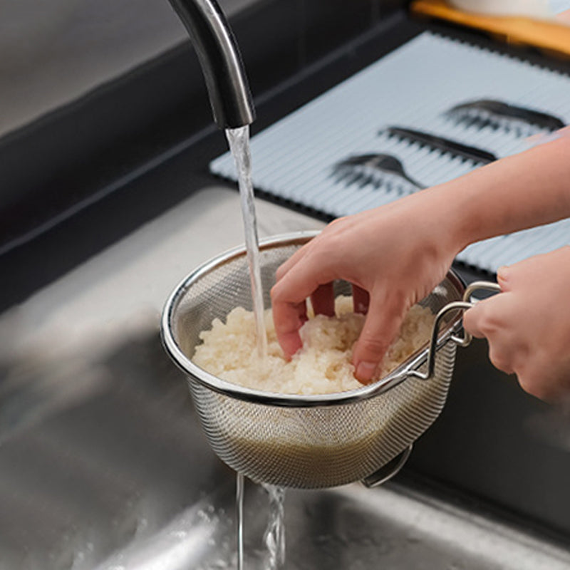 RVS Zeef met Handgreep