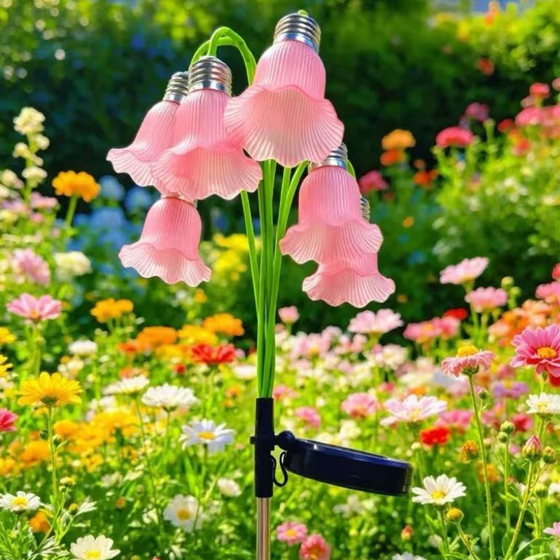 💐Zonne-energie bloemlampjes – Tuindecoratie voor buiten💡