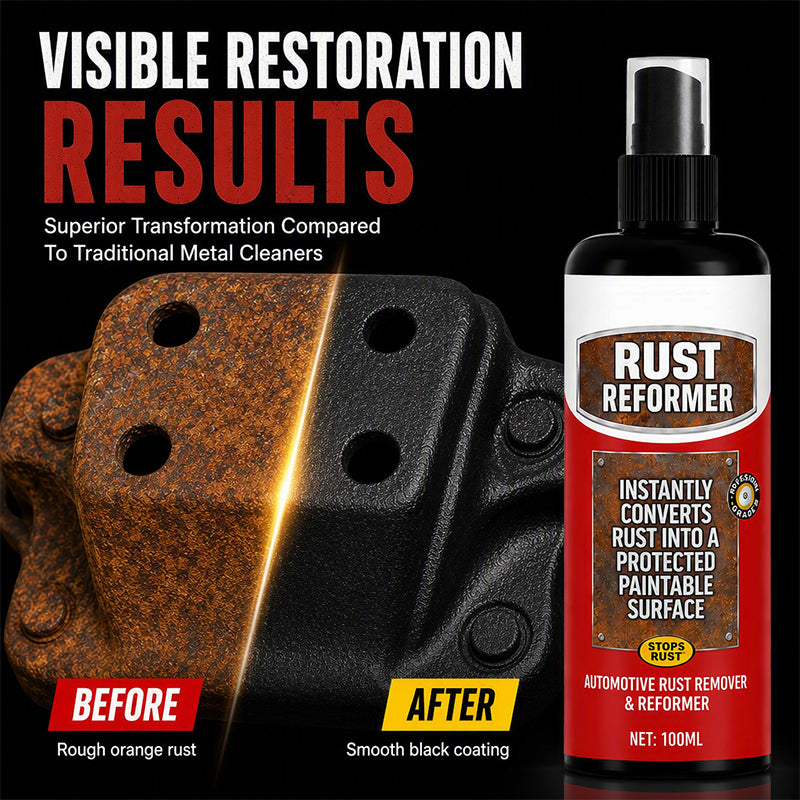 Roest omvormen in plaats van overschilderen – Chemische Roestomvormer Spray voor Auto’s & Metaal 🚗🔧