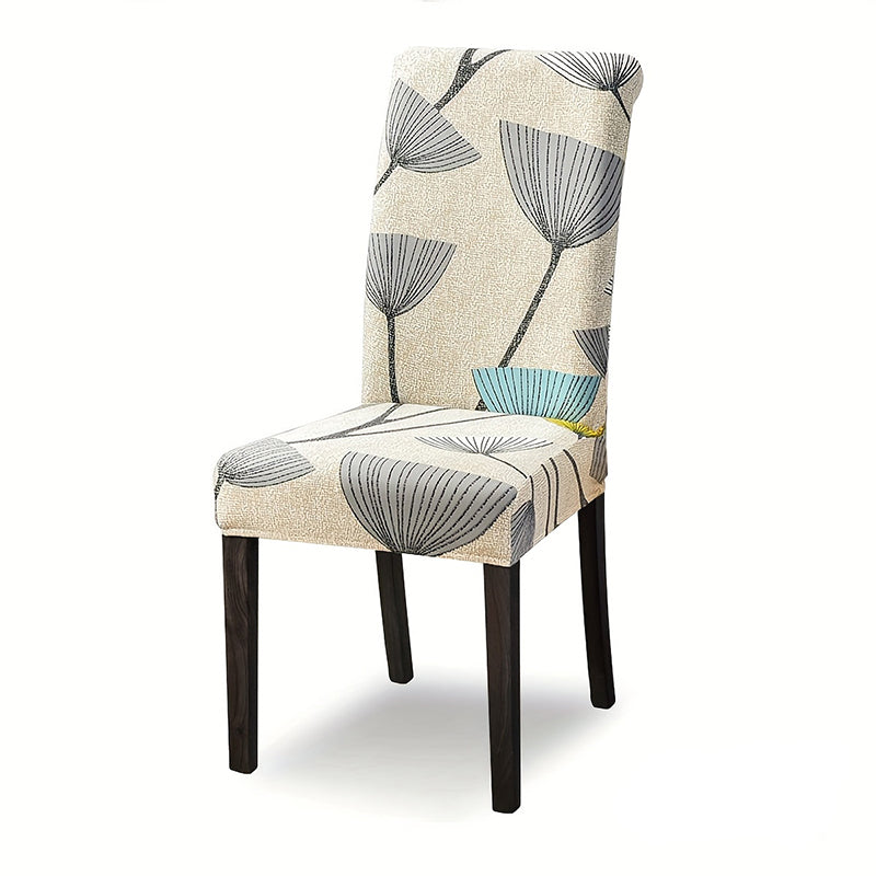 🛋️ Universele Stoelhoes met Print – Elastische Stof voor Rugleuning & Zitting | Wasbaar, Comfortabel & Ideaal voor Eetkamer en Woonkamer 🪑✨