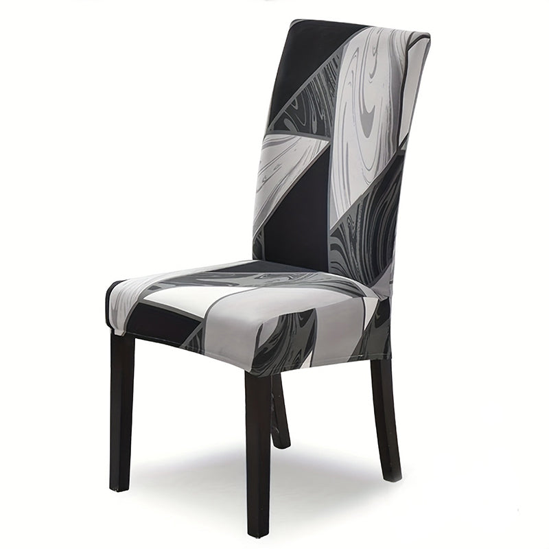 🛋️ Universele Stoelhoes met Print – Elastische Stof voor Rugleuning & Zitting | Wasbaar, Comfortabel & Ideaal voor Eetkamer en Woonkamer 🪑✨