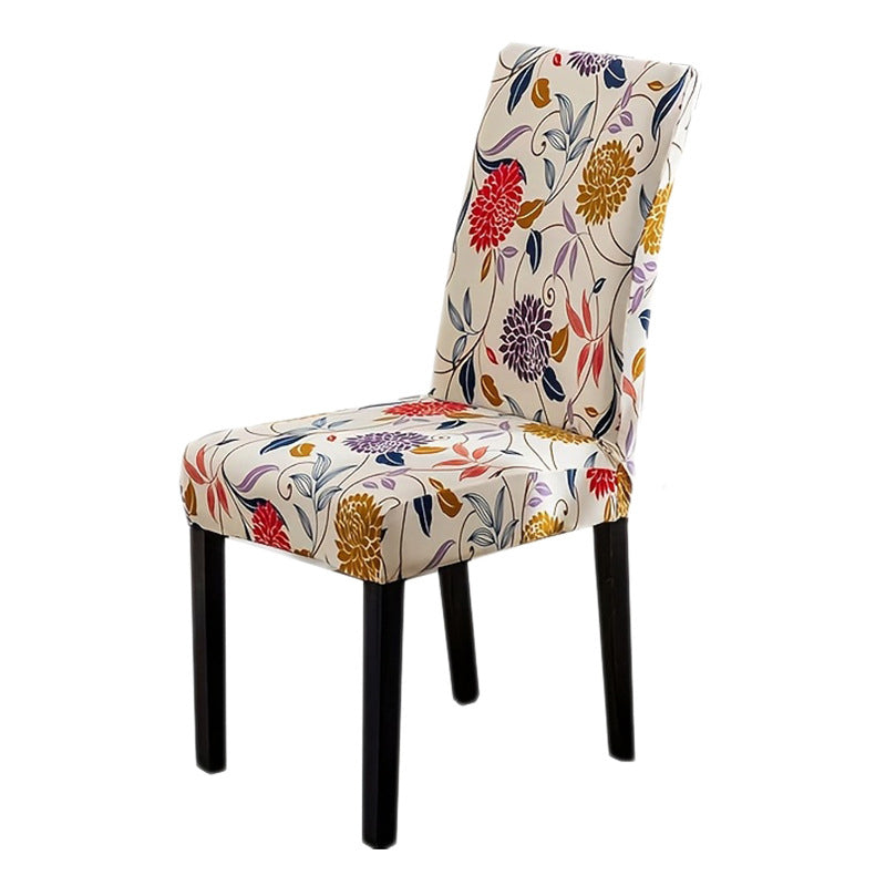 🛋️ Universele Stoelhoes met Print – Elastische Stof voor Rugleuning & Zitting | Wasbaar, Comfortabel & Ideaal voor Eetkamer en Woonkamer 🪑✨