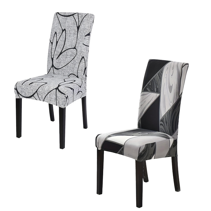 🛋️ Universele Stoelhoes met Print – Elastische Stof voor Rugleuning & Zitting | Wasbaar, Comfortabel & Ideaal voor Eetkamer en Woonkamer 🪑✨