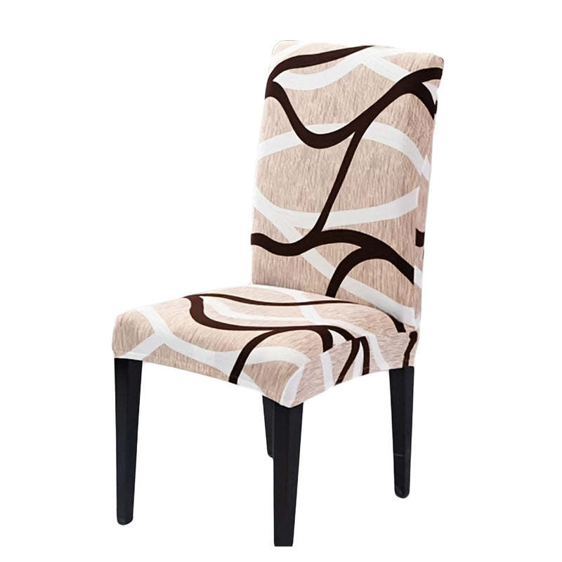 🛋️ Universele Stoelhoes met Print – Elastische Stof voor Rugleuning & Zitting | Wasbaar, Comfortabel & Ideaal voor Eetkamer en Woonkamer 🪑✨