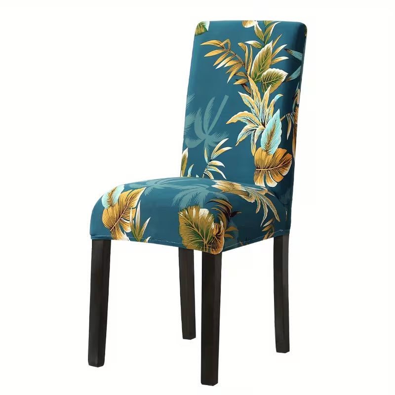 🛋️ Universele Stoelhoes met Print – Elastische Stof voor Rugleuning & Zitting | Wasbaar, Comfortabel & Ideaal voor Eetkamer en Woonkamer 🪑✨
