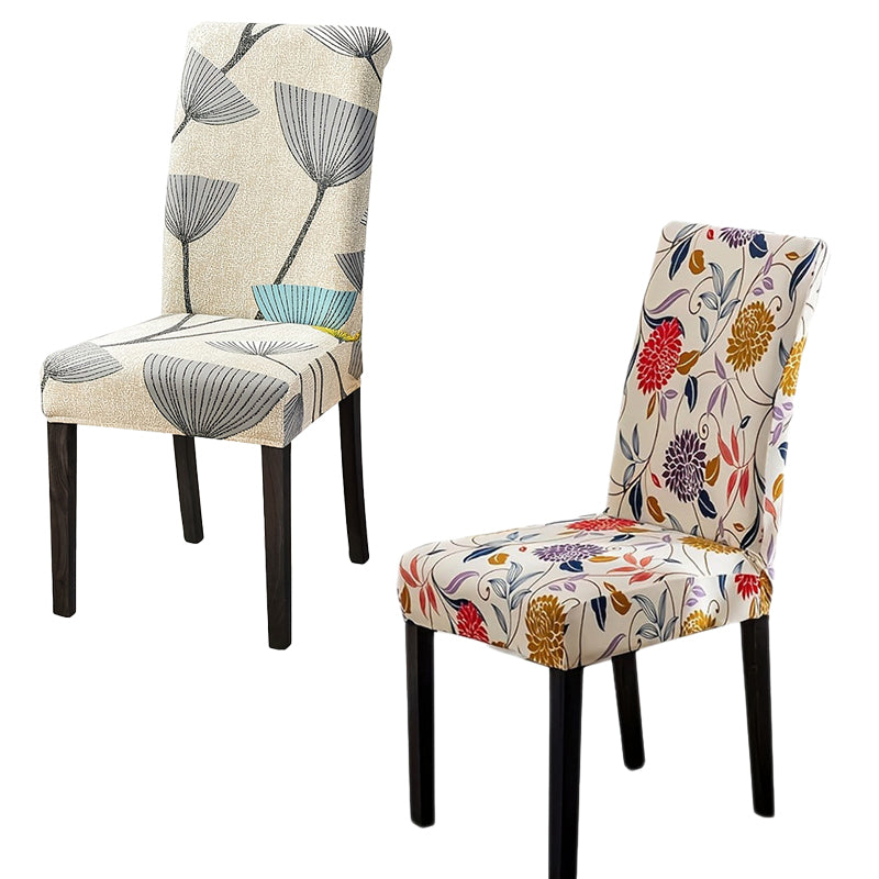 🛋️ Universele Stoelhoes met Print – Elastische Stof voor Rugleuning & Zitting | Wasbaar, Comfortabel & Ideaal voor Eetkamer en Woonkamer 🪑✨
