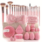 Alles-in-één Make-up Kwast & Spons Set