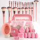 Alles-in-één Make-up Kwast & Spons Set