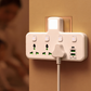 🔌  Stekker met Type-C oplaadpoort – 2 USB-poorten, nachtlampversie ✨