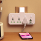 🔌  Stekker met Type-C oplaadpoort – 2 USB-poorten, nachtlampversie ✨