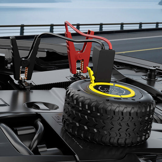 2-in-1 Auto Jumpstarter & Bandenpomp