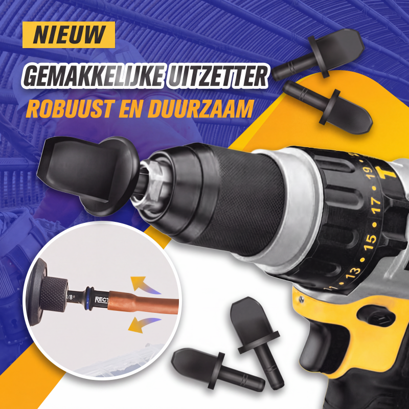 🔧 Koperen buisexpander set — kogellagerstaal, 6 maten, geschikt voor HVAC & airconditioning ✨