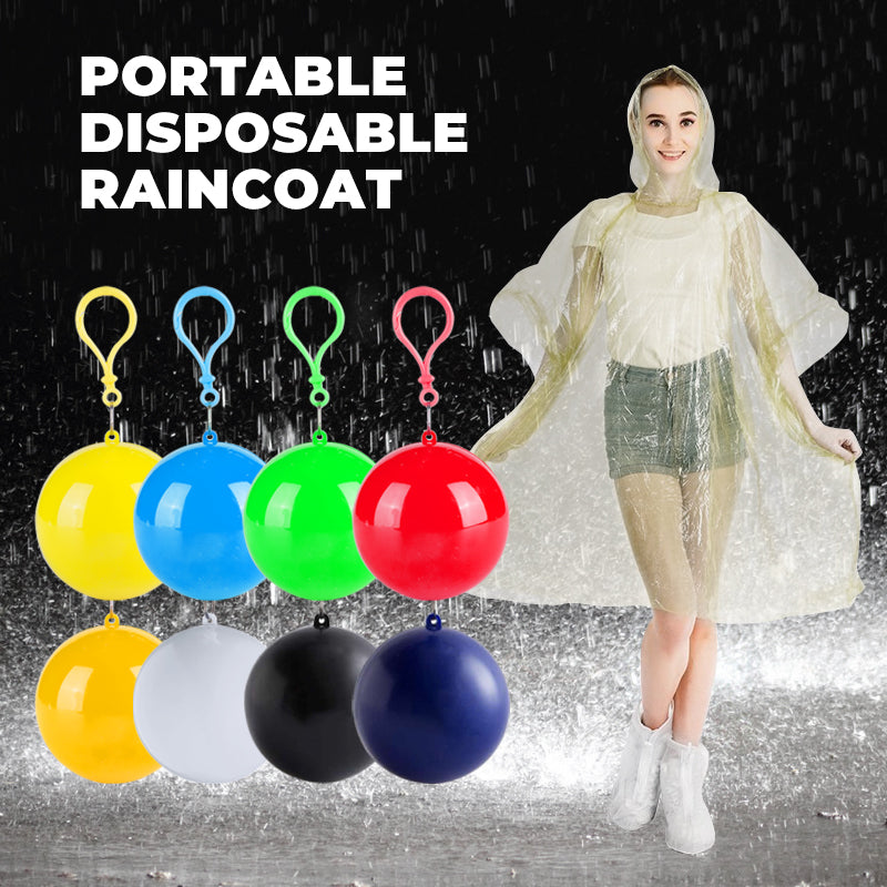 ☔ 1+2 GRATIS! Wegwerp regenjas – compact, opvouwbaar & licht. Past in elke tas – ideaal voor de natte Nederlandse zomer! 🌧️🎒