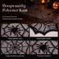 Tafelkleed en placemat set met griezelige Halloween-patronen